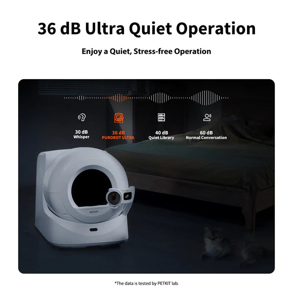 Purabot Ultra - AI Powered Automatic Litter Box