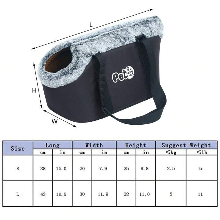 Soft Snuggle Pet Carry Bag