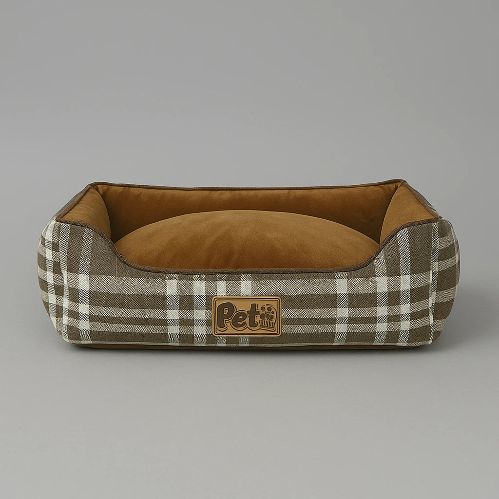 Checkered Pet Beds