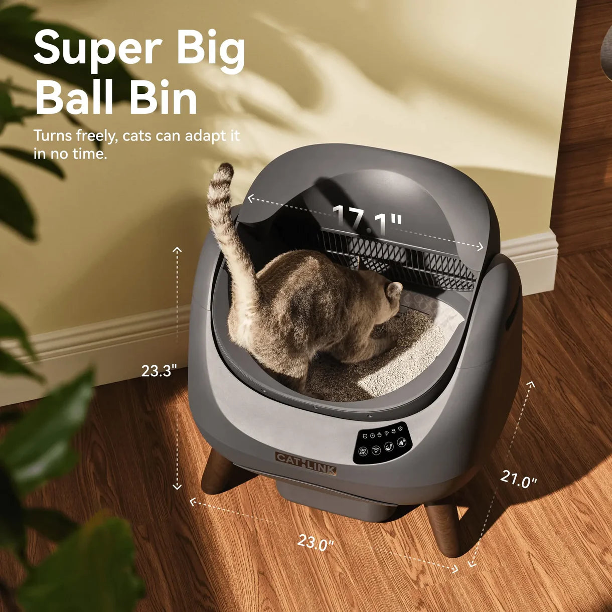 CATLINK Self-Cleaning Litter Box - Scooper Open-X