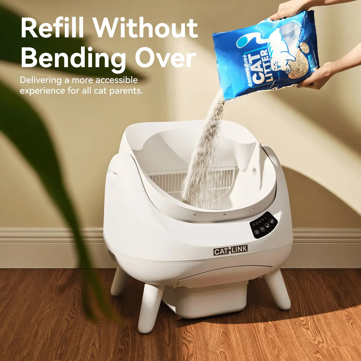 CATLINK Self-Cleaning Litter Box - Scooper Open-X