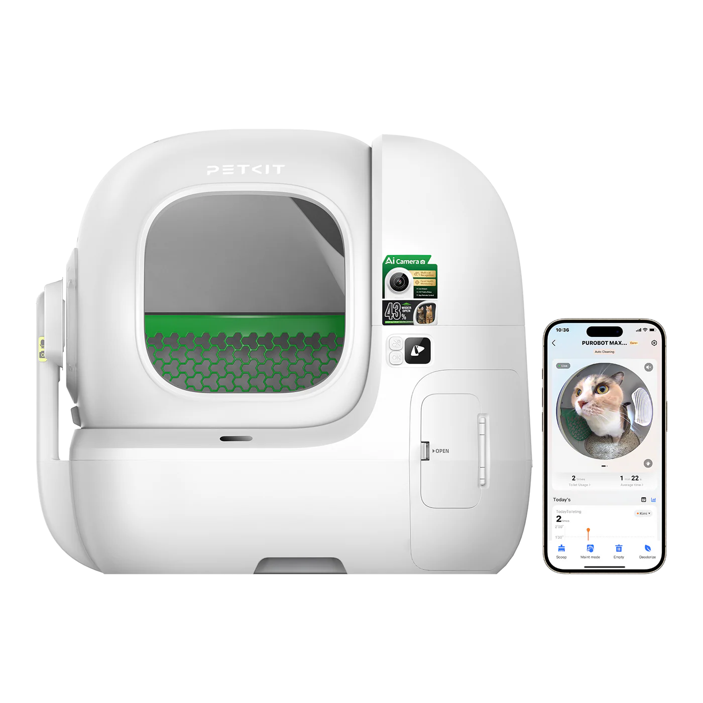 Purobot Max Pro 2 Automatic Cat Litter Box