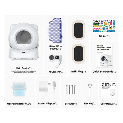 Purabot Ultra - AI Powered Automatic Litter Box