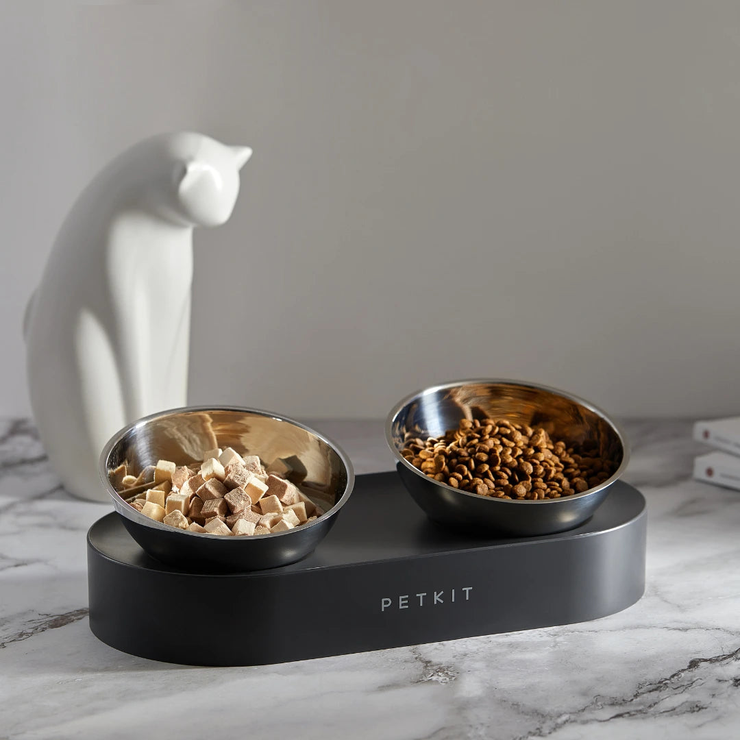 PETKIT FRESH NANO 15° Adjustable Feeding Metal Dual Bowl
