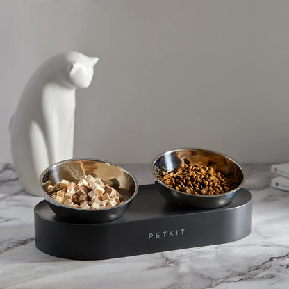 PETKIT FRESH NANO 15° Adjustable Feeding Metal Dual Bowl