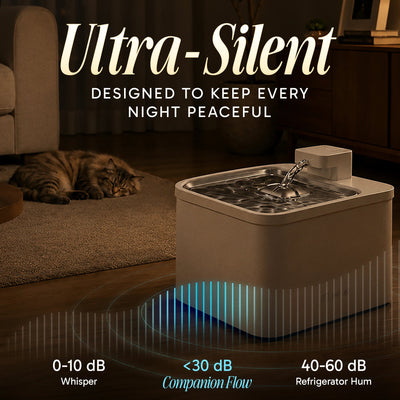 Companion Flow | Smart Water Fountain by Smart Pet