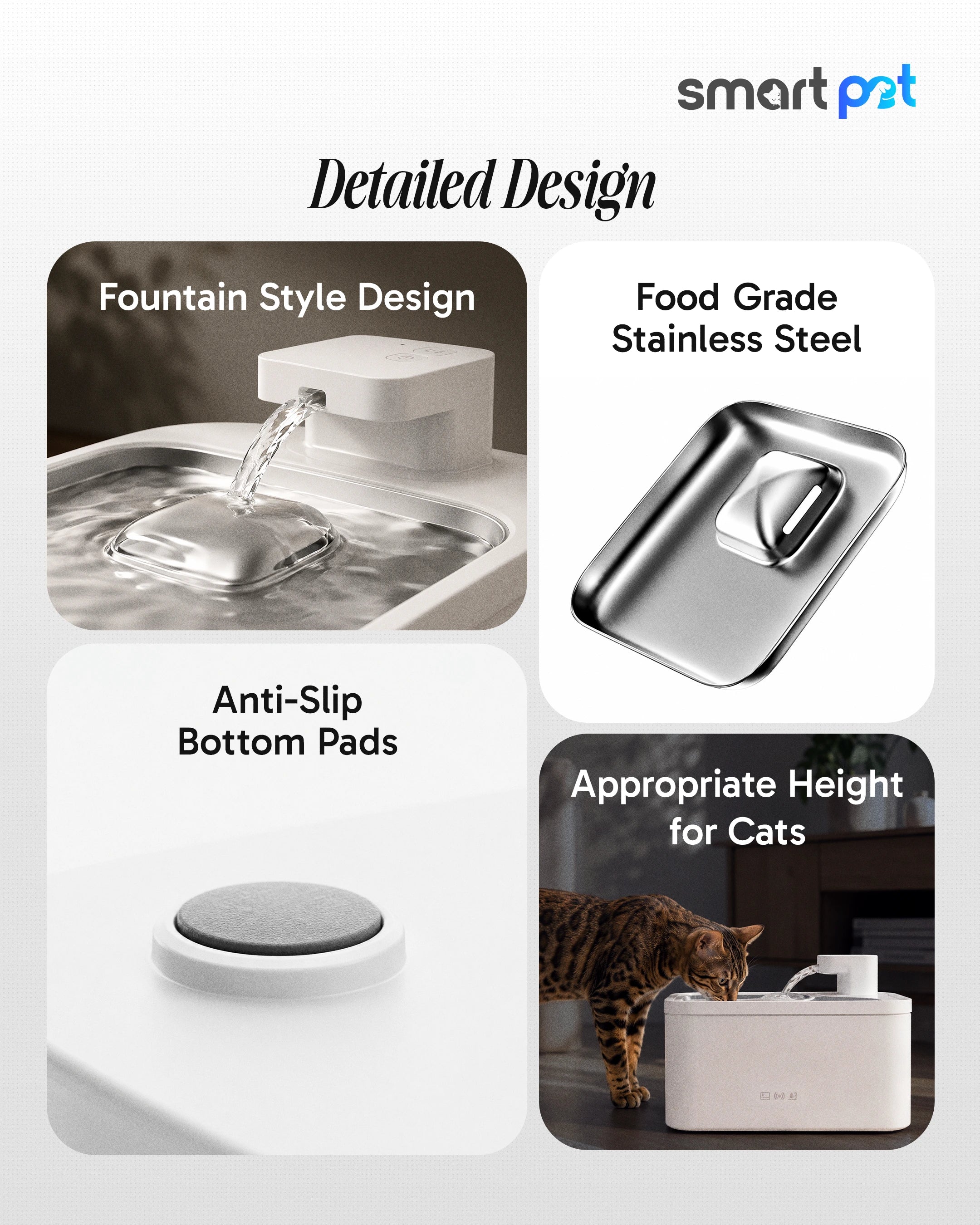 Companion Flow | Smart Water Fountain by Smart Pet