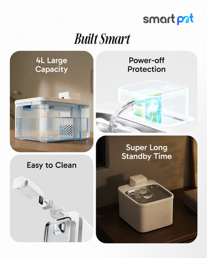 Companion Flow | Smart Water Fountain by Smart Pet