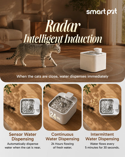 Companion Flow | Smart Water Fountain by Smart Pet