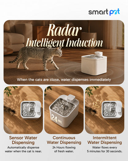 Companion Flow | Smart Water Fountain by Smart Pet