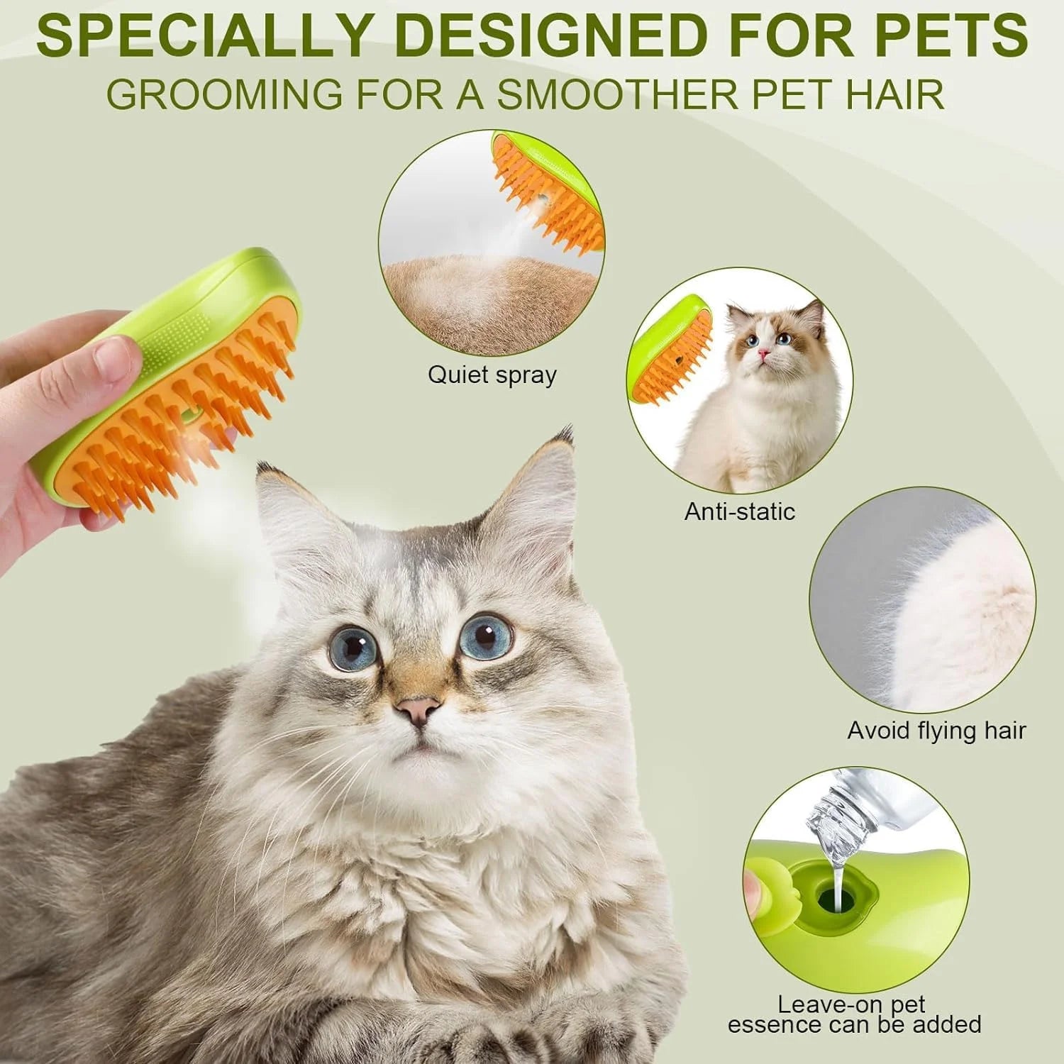 Smart Pet - Steam Brush 