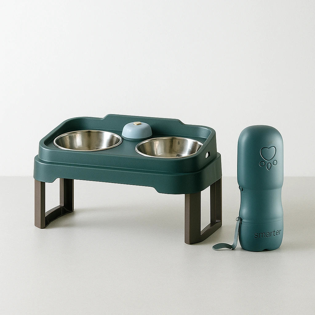 Feeder + Water Bottle (Combo Pack)