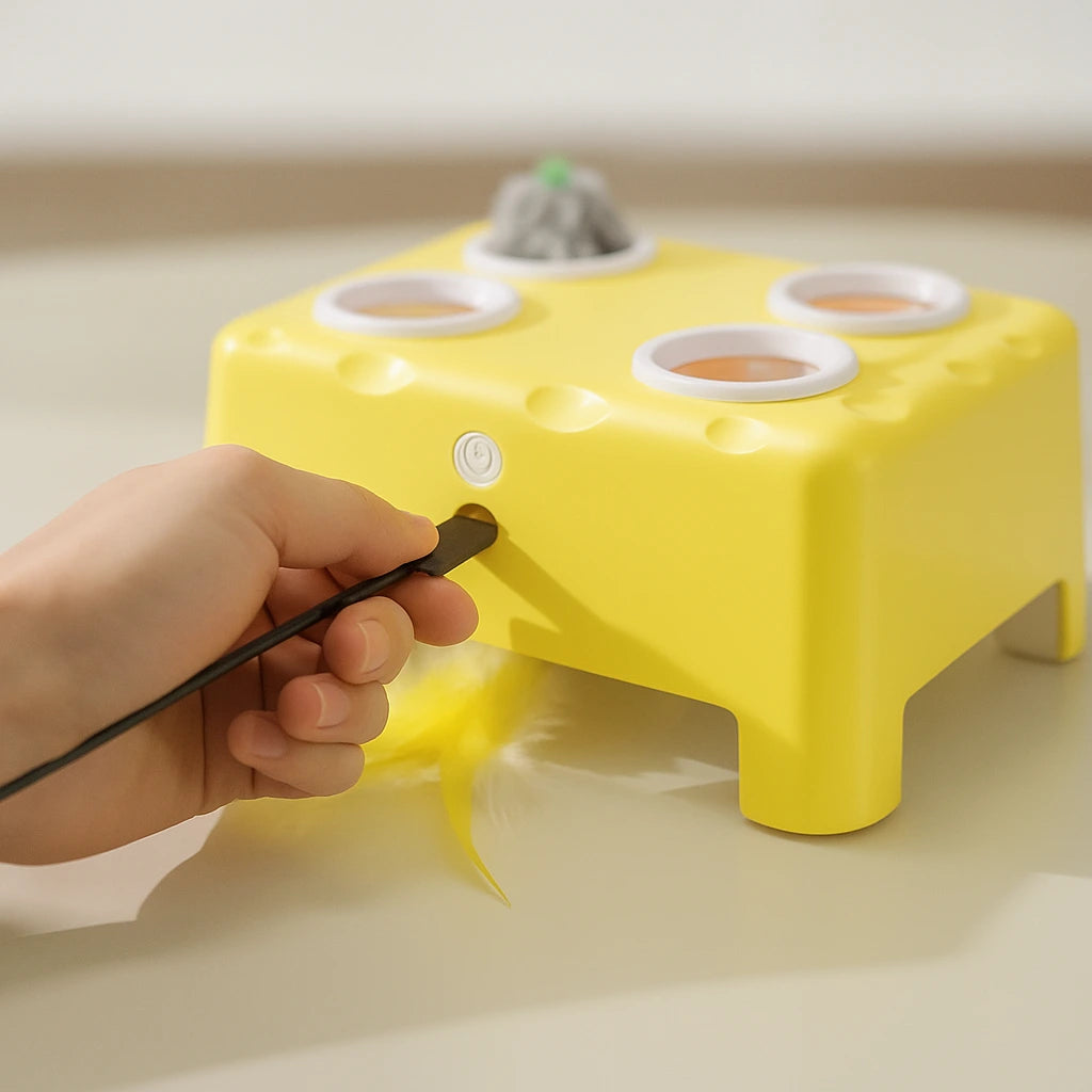 Cheese Magic House Interactive Toy