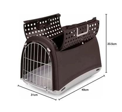 Pet Carrier Dual Doors