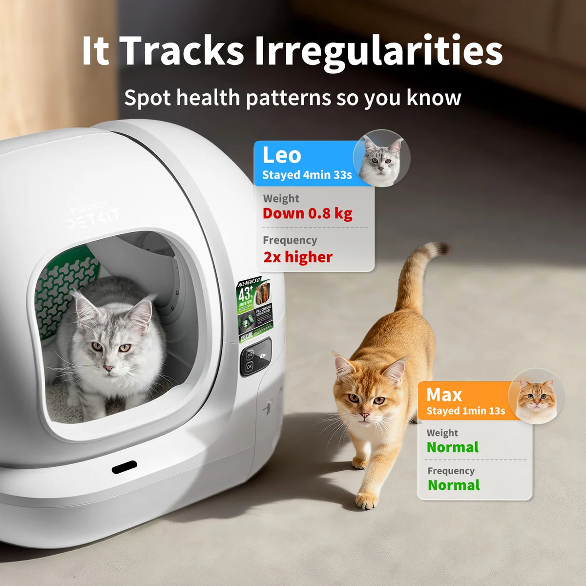 Purobot Max 3 Automatic Cat Litter Box | Pre-book Pass