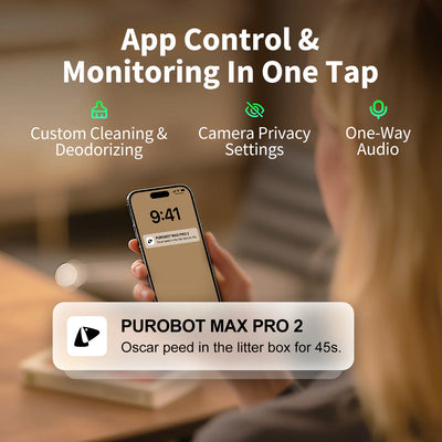 Purobot Max Pro 2 Automatic Cat Litter Box