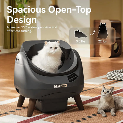 CATLINK Self-Cleaning Litter Box - Scooper Open-X