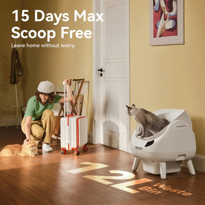 CATLINK Self-Cleaning Litter Box - Scooper Open-X
