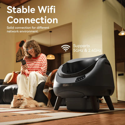 CATLINK Self-Cleaning Litter Box - Scooper Open-X